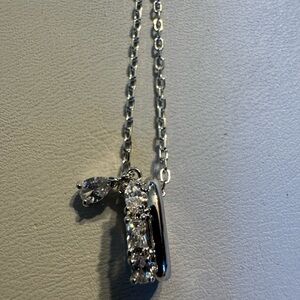 Swarovski Imber Silver Necklace with Crystal Pendant